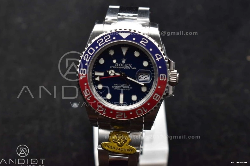 II Bold 929 Dial Best 126719 Black Gain BLRO Bracelet Factory Oyster Master Edition Weight GMT 1:1 CHS Gold VR3285 on 0504